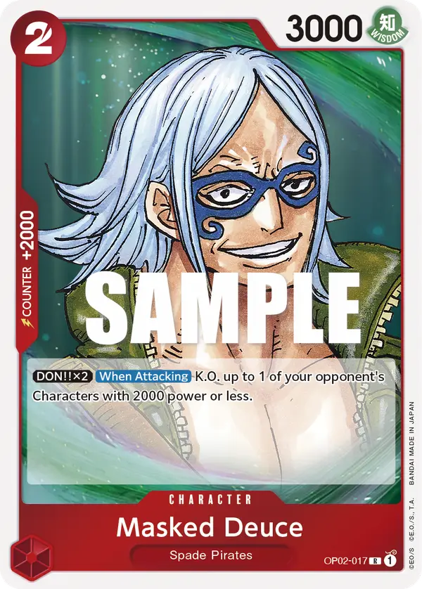 Masked Deuce, Paramount War OP02-017