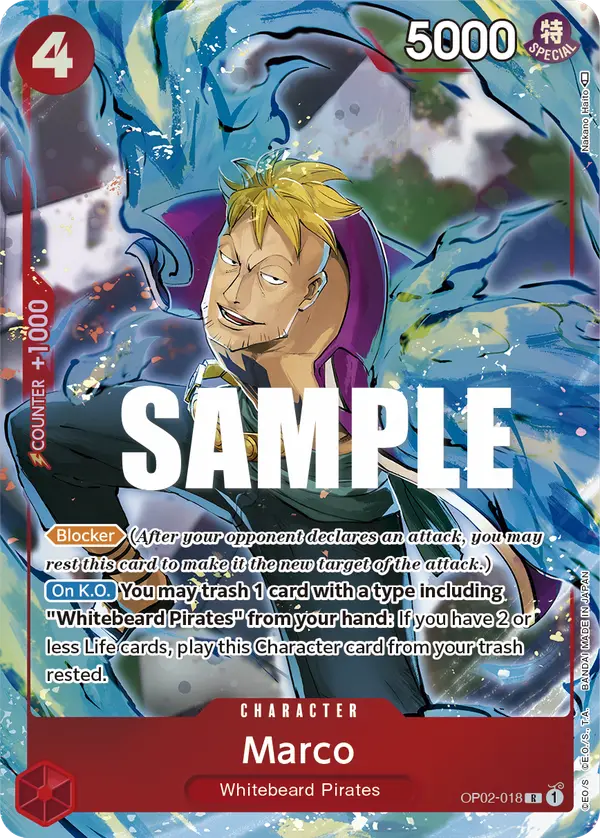 Marco (Alt Art), Paramount War OP02-018