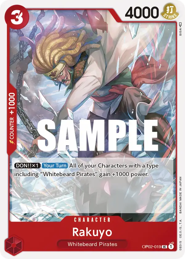Rakuyo, Paramount War OP02-019