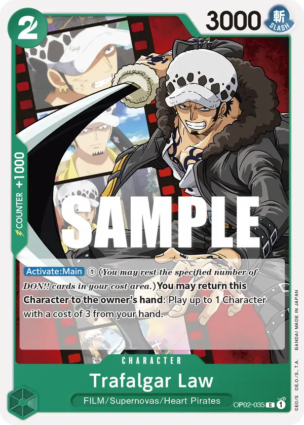 Trafalgar Law, Paramount War OP02-035