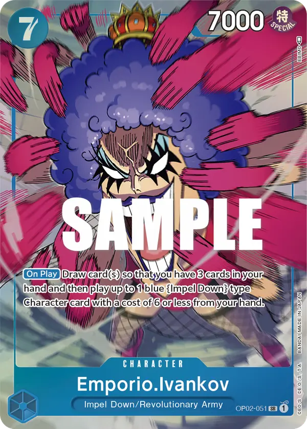 Emporio.Ivankov (Alt Art), Paramount War OP02-051