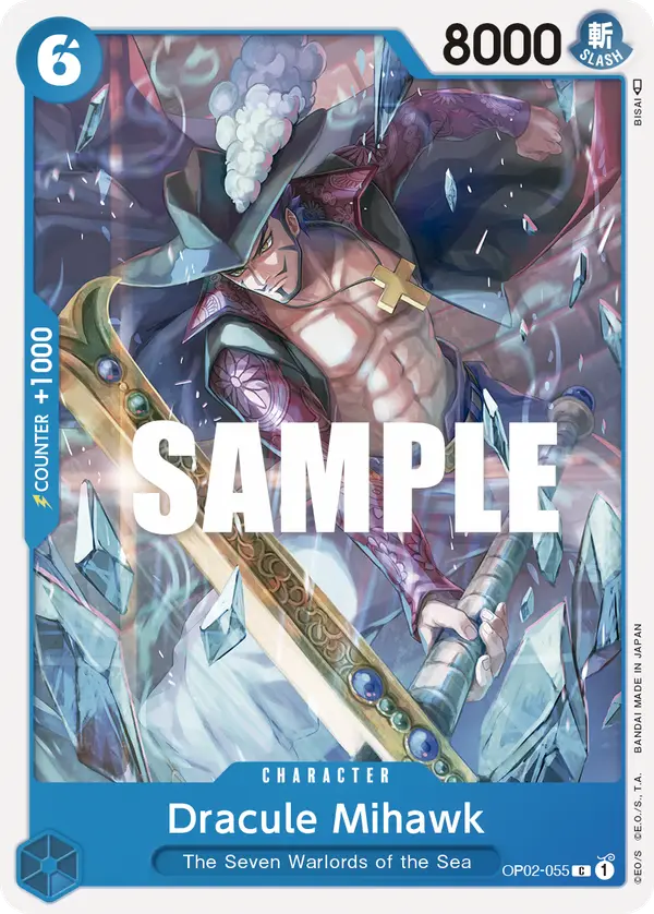 Dracule Mihawk, Paramount War OP02-055