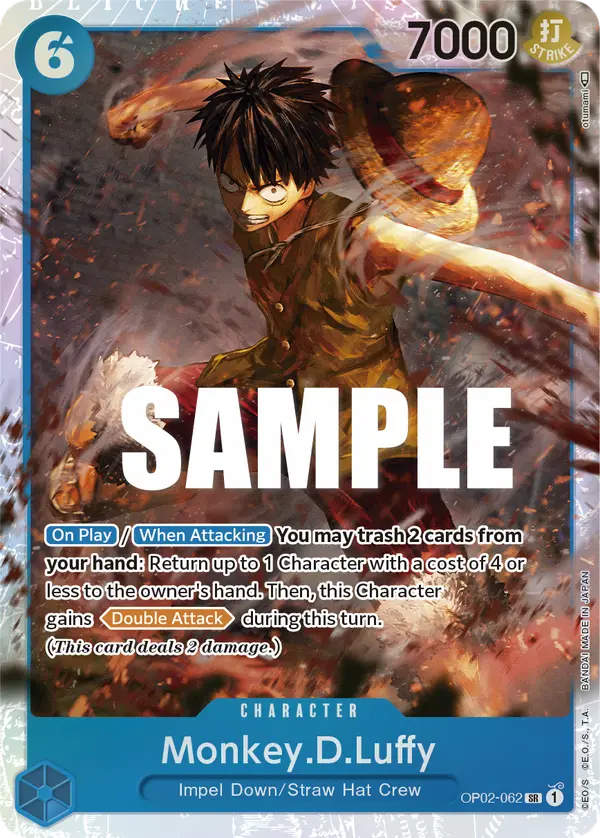 Monkey.D.Luffy, Paramount War OP02-062