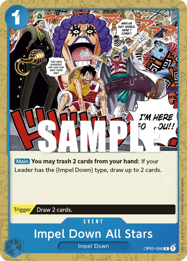 Impel Down All Stars, Paramount War OP02-066