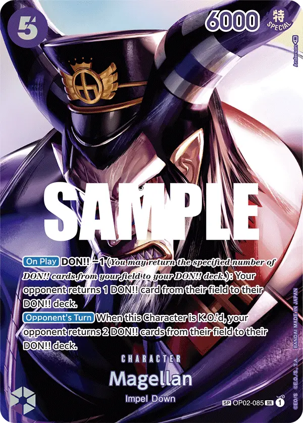 Magellan (SP), Kingdoms of Intrigue OP02-085