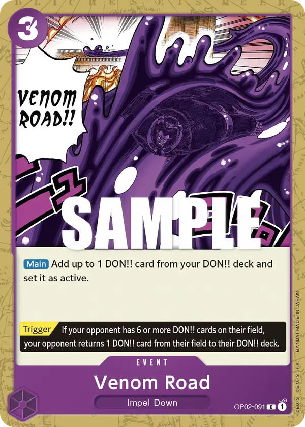 Venom Road, Paramount War OP02-091
