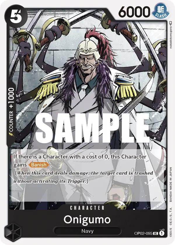 Onigumo, Paramount War OP02-095