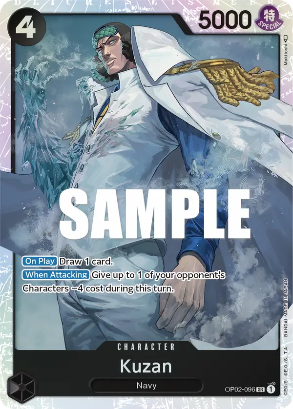 Kuzan, Paramount War OP02-096