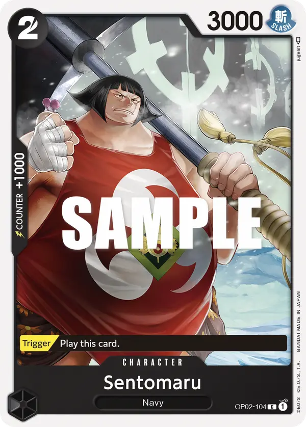 Sentomaru, Paramount War OP02-104