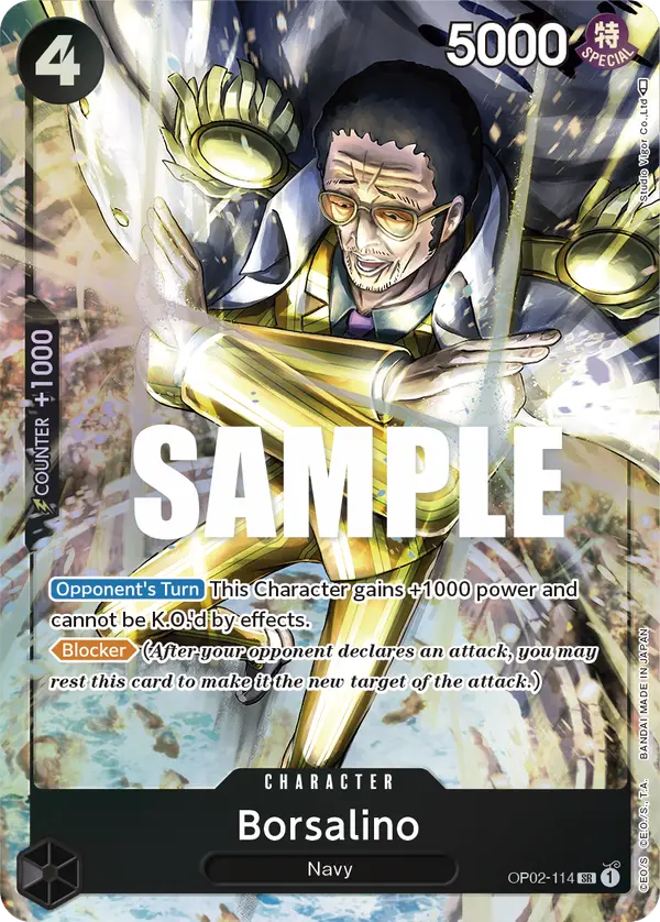 Borsalino (Alt Art), Paramount War OP02-114