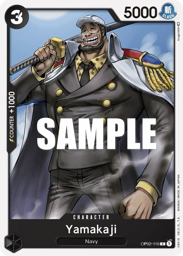 Yamakaji, Paramount War OP02-116