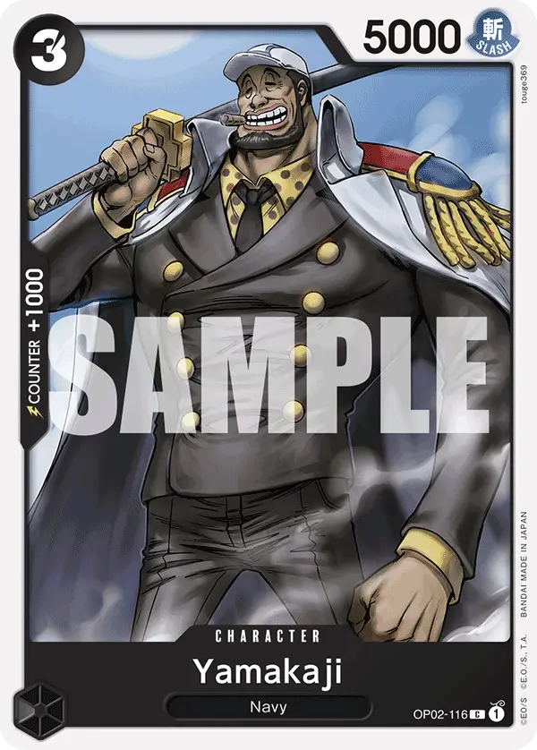 Yamakaji, Starter Deck 19 BLACK Smoker OP02-116