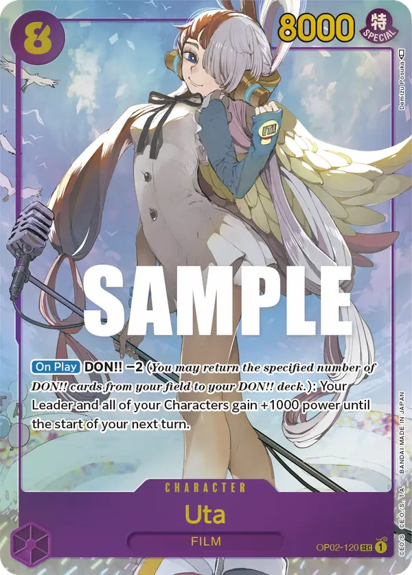 Uta (Alt Art), Paramount War OP02-120
