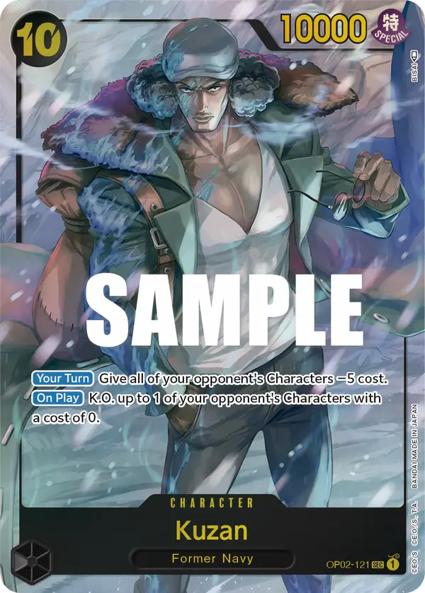 Kuzan (Alt Art), Paramount War OP02-121