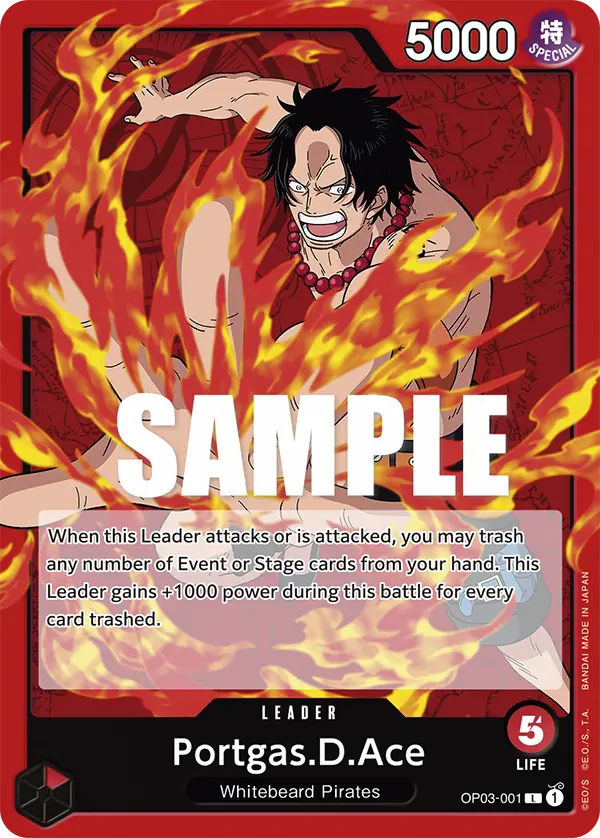 Portgas.D.Ace, Pillars of Strength OP03-001