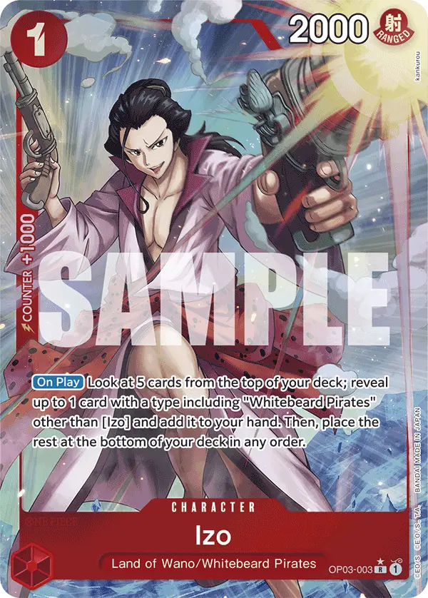 Izo (Full Art), Premium Booster -The Best- OP03-003