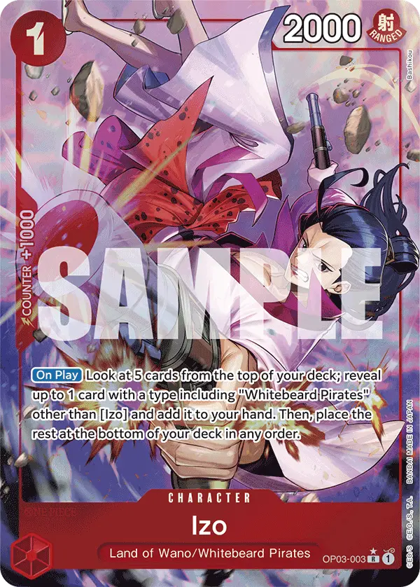 Izo (Alt Art), Premium Booster -The Best- OP03-003