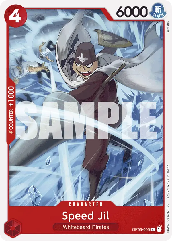 Speed Jil, Starter Deck 15 RED Edward.Newgate OP03-006