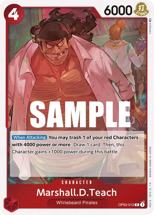 Marshall.D.Teach, Pillars of Strength OP03-012