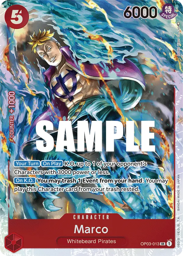 Marco, Pillars of Strength OP03-013