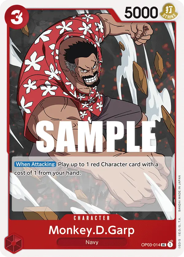 Monkey.D.Garp, Pillars of Strength OP03-014