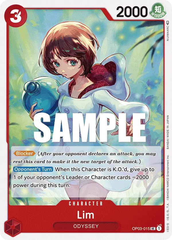 Lim, Pillars of Strength OP03-015