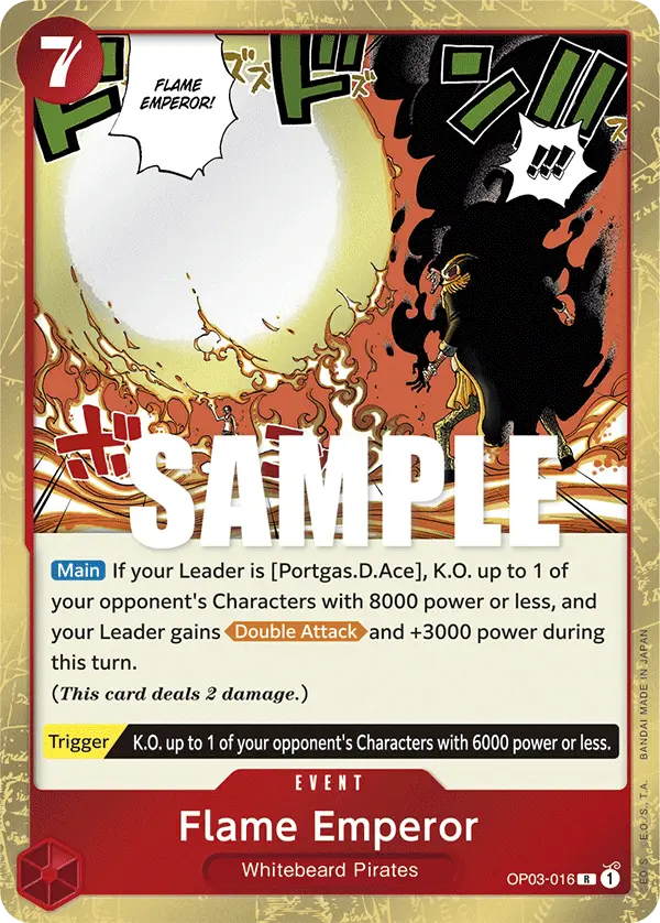 Flame Emperor, Pillars of Strength OP03-016