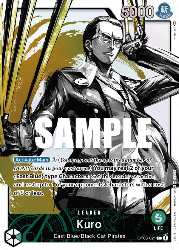 Kuro (Alt Art), Pillars of Strength OP03-021