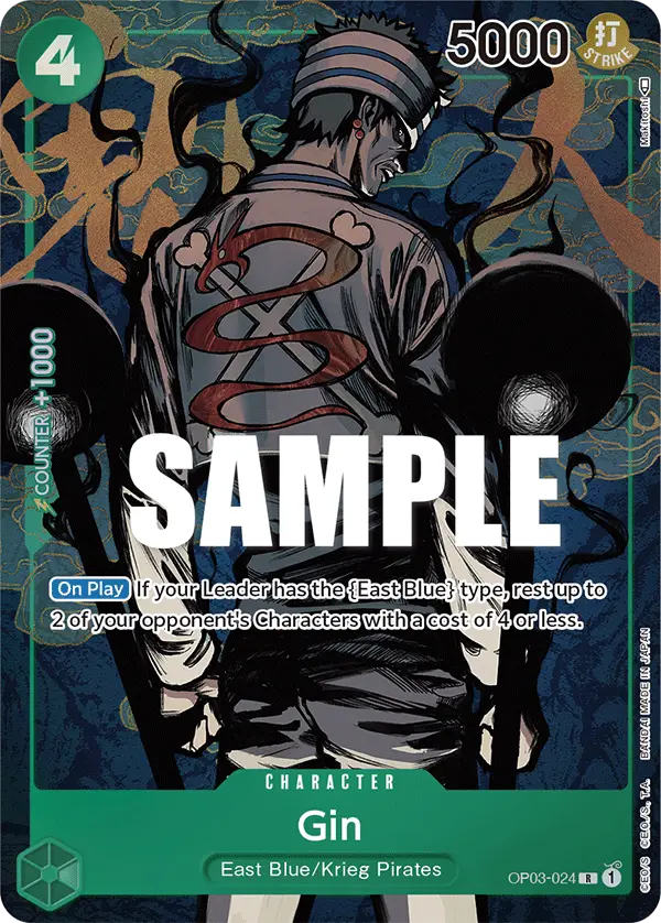 Gin (Alt Art), Pillars of Strength OP03-024