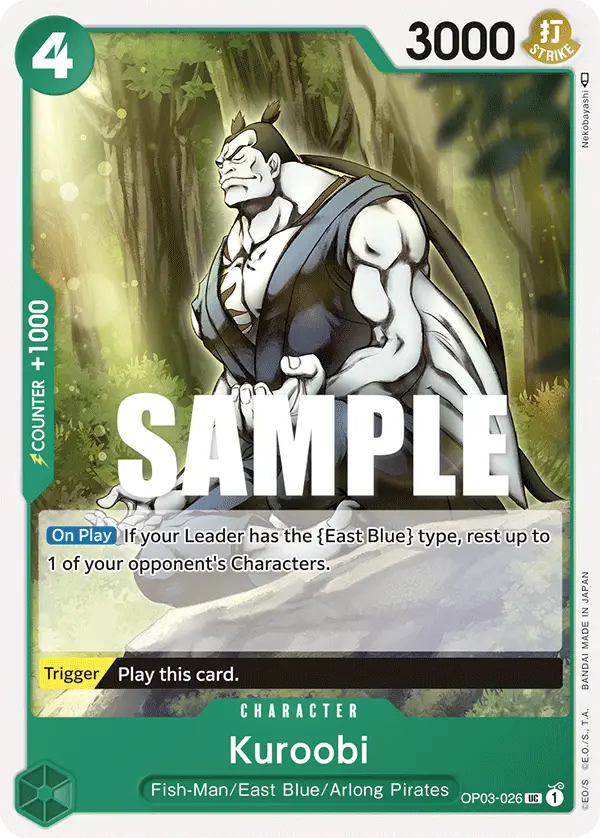 Kuroobi, Pillars of Strength OP03-026