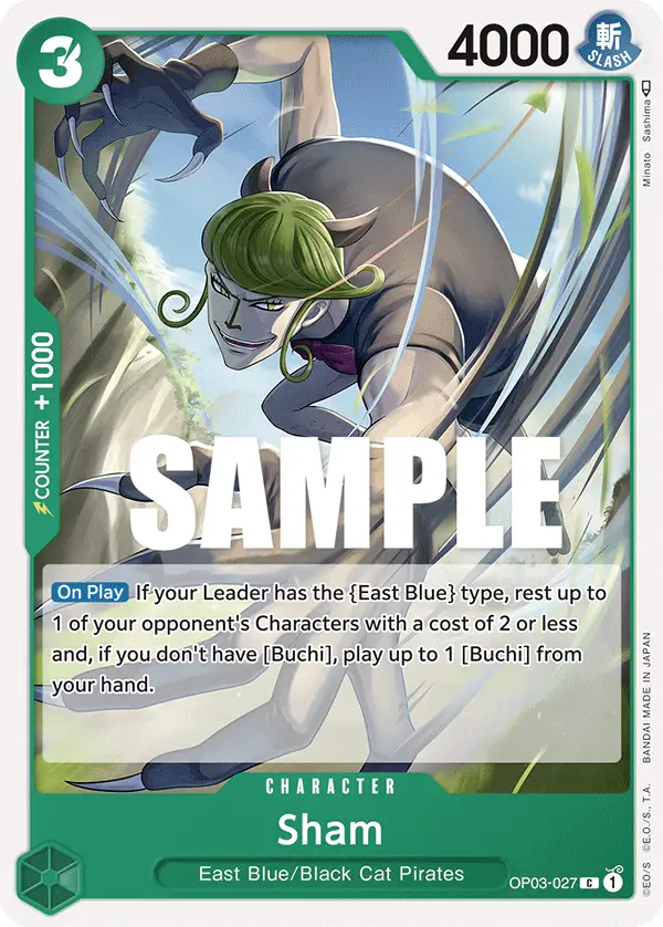Sham, Pillars of Strength OP03-027