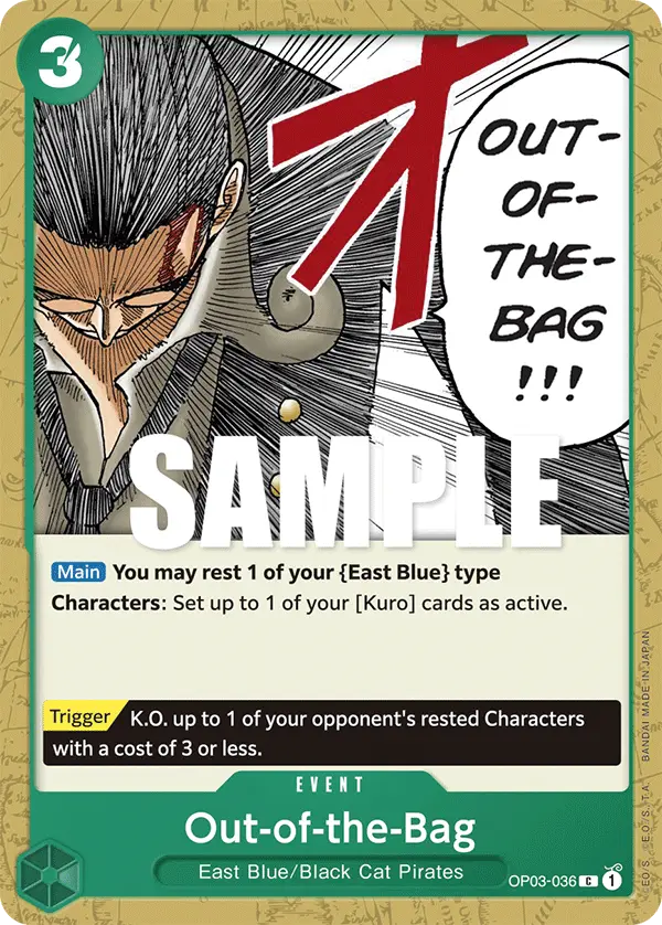 Out-of-the-Bag, Pillars of Strength OP03-036