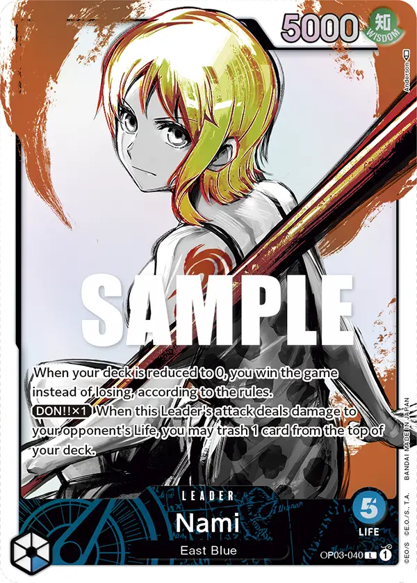 Nami (Alt Art), Pillars of Strength OP03-040