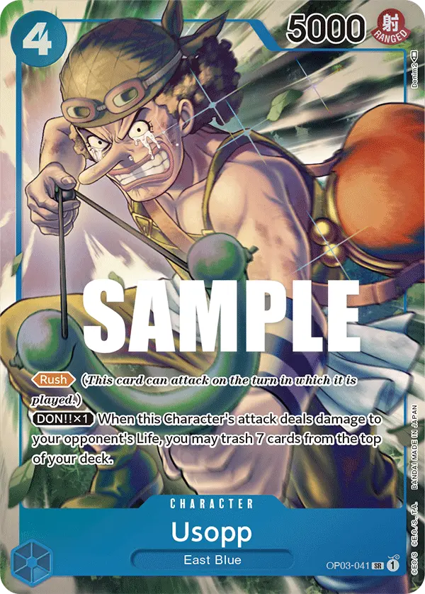 Usopp (Alt Art), Pillars of Strength OP03-041