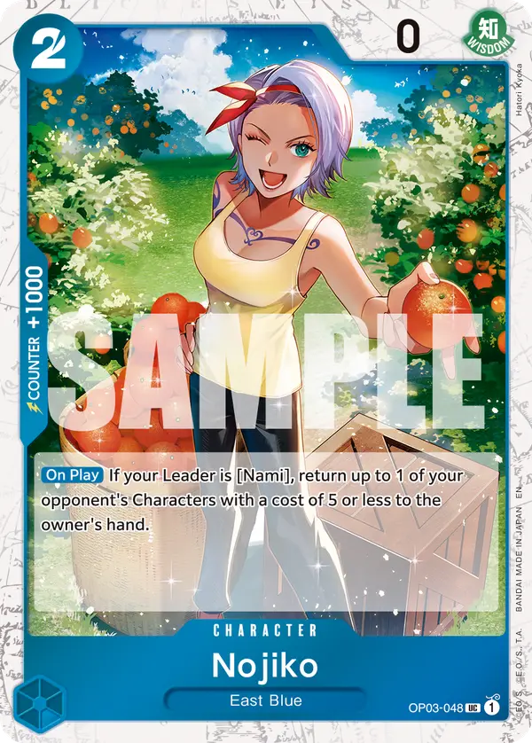 Nojiko (Pirate Foil), Premium Booster -The Best- Vol. 2 OP03-048