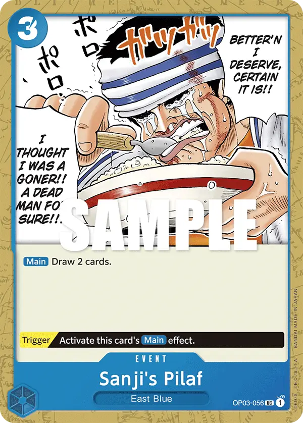Sanji's Pilaf, Pillars of Strength OP03-056