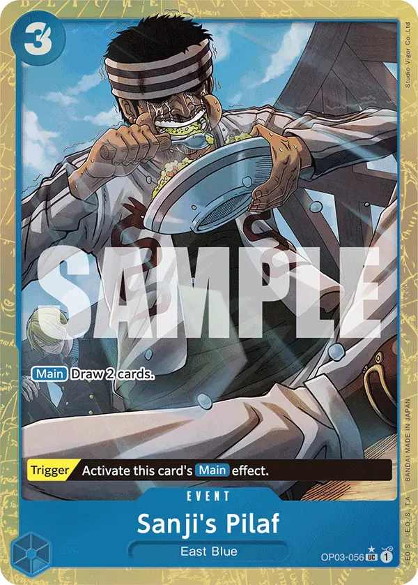 Sanji's Pilaf (Alt Art), Premium Booster -The Best- OP03-056