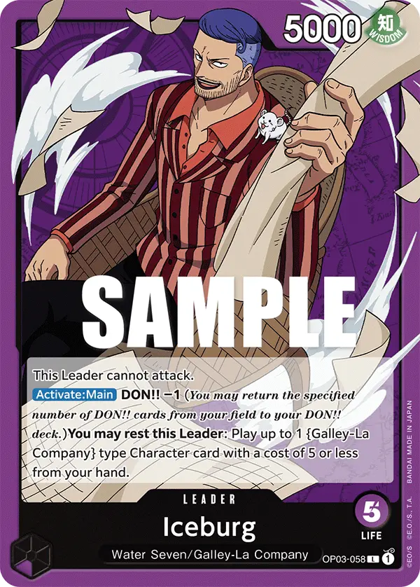 Iceburg, Pillars of Strength OP03-058