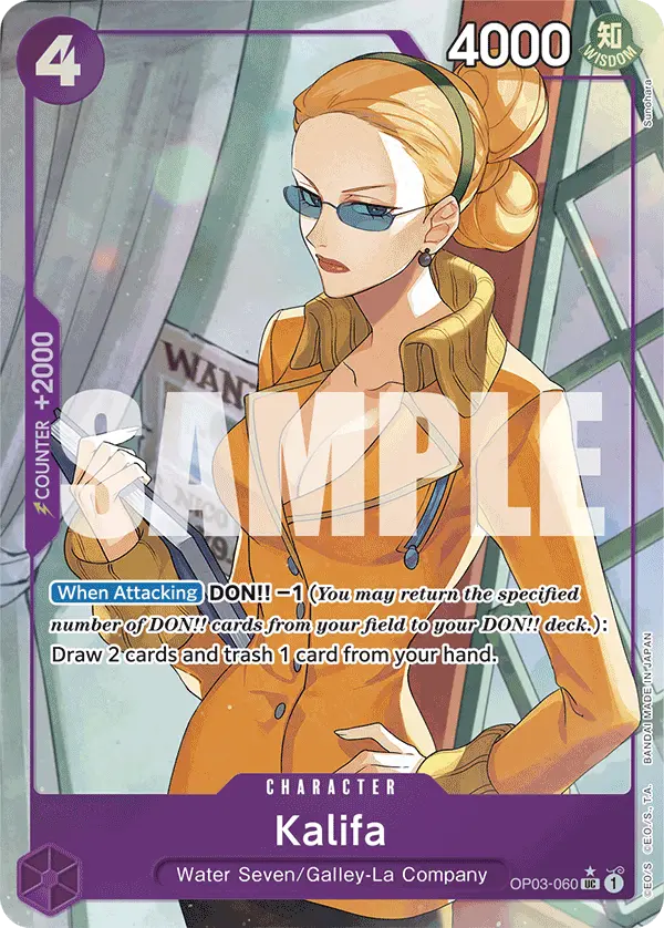 Kalifa (Full Art), Premium Booster -The Best- OP03-060