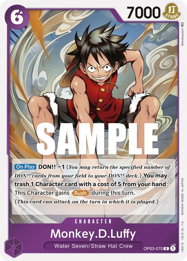 Monkey.D.Luffy, Pillars of Strength OP03-070