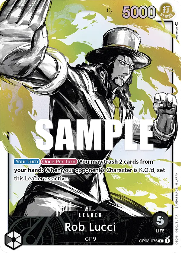 Rob Lucci (Alt Art), Pillars of Strength OP03-076