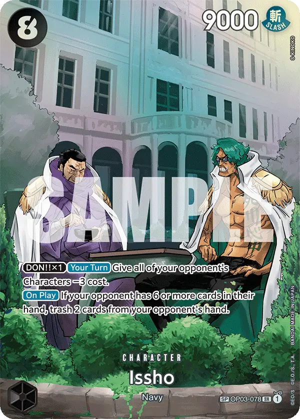 Issho (SP), 500 Years in the Future OP03-078