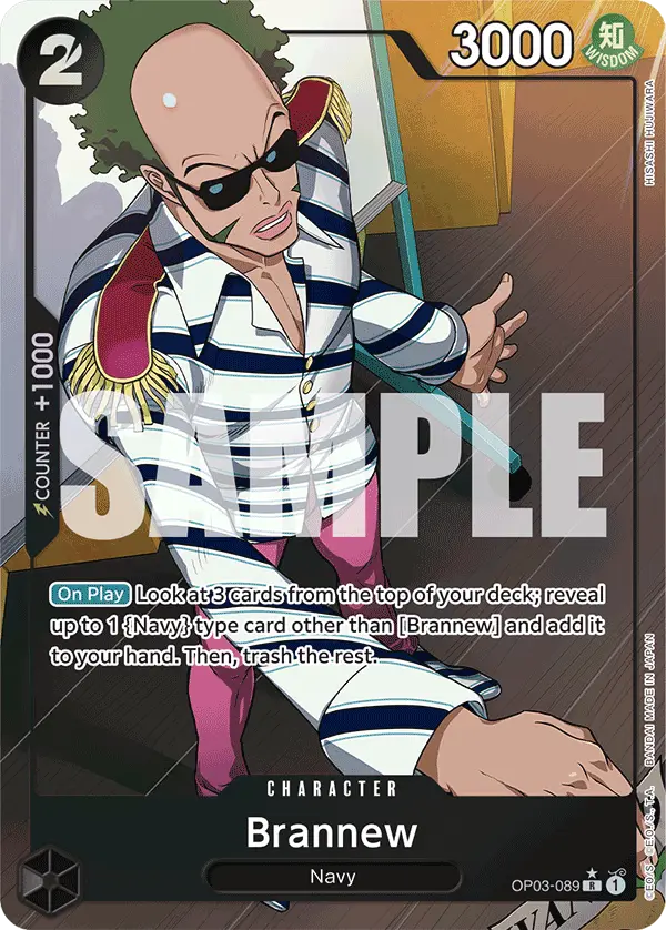 Brannew (Full Art), Premium Booster -The Best- OP03-089