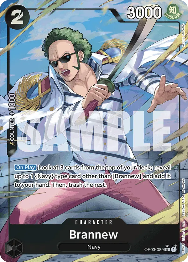 Brannew (Alt Art), Premium Booster -The Best- OP03-089