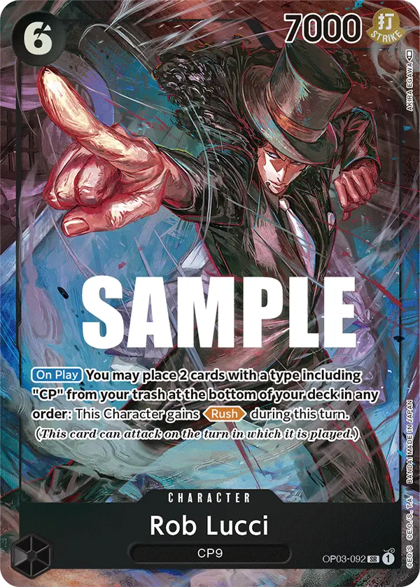 Rob Lucci (Alt Art), Pillars of Strength OP03-092