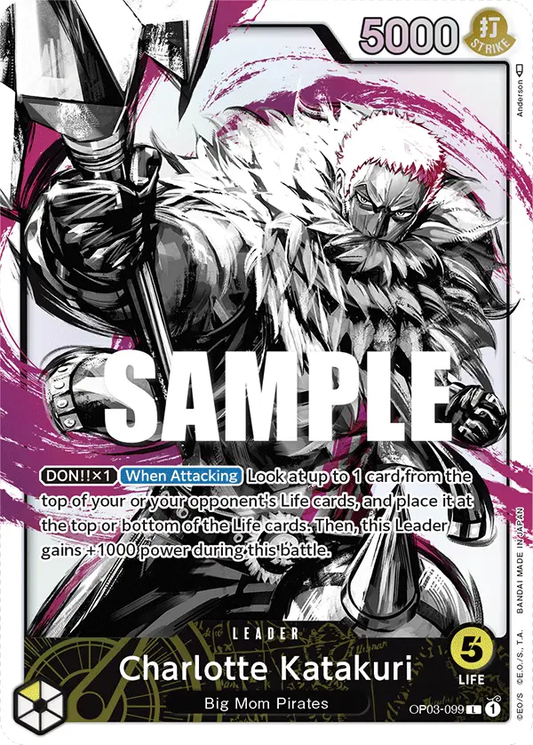 Charlotte Katakuri (Alt Art), Pillars of Strength OP03-099