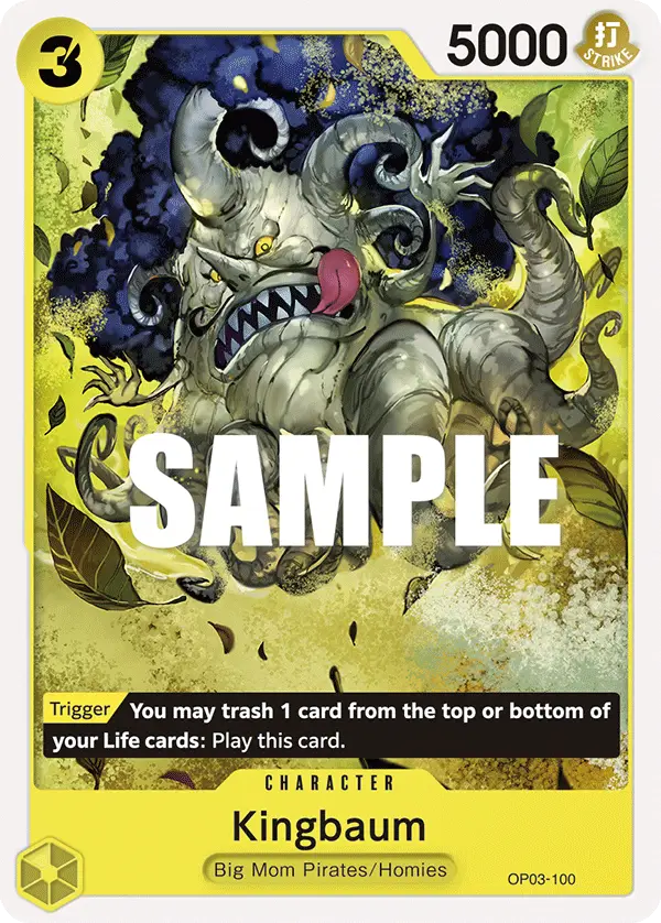 Kingbaum, Pillars of Strength OP03-100