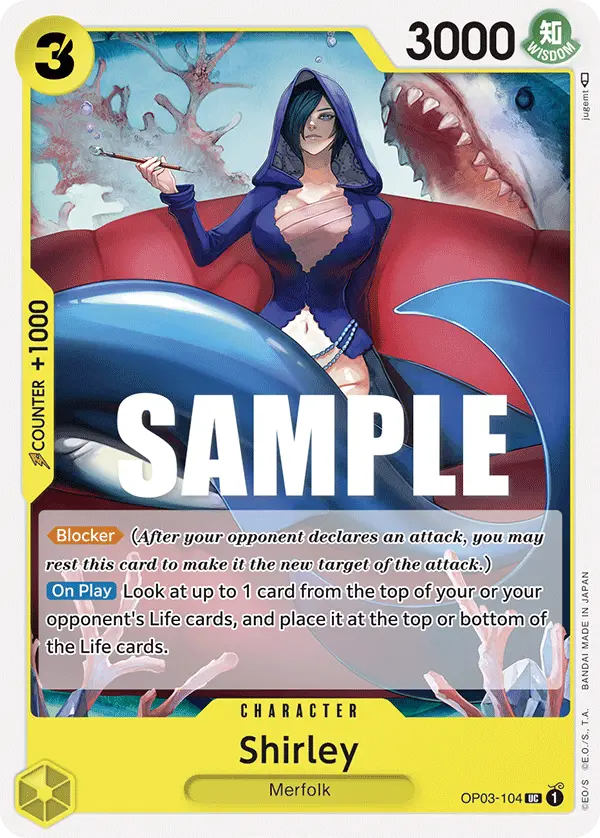 Shirley, Pillars of Strength OP03-104