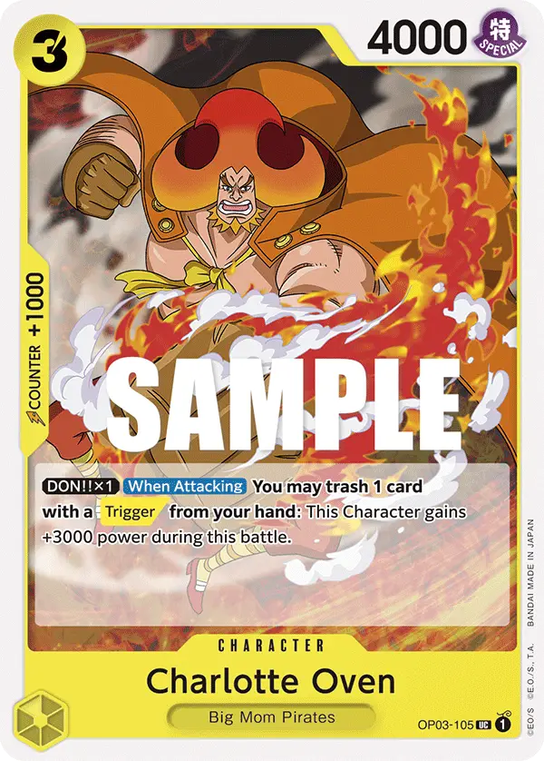 Charlotte Oven, Pillars of Strength OP03-105
