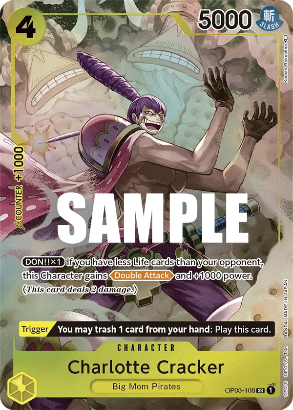 Charlotte Cracker (Alt Art), Pillars of Strength OP03-108
